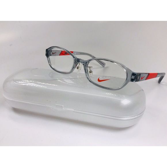 Nike Accessories - New KIDS NIKE 5008AF 032 Grey & Red Eyeglasses 47mm with Nike Case